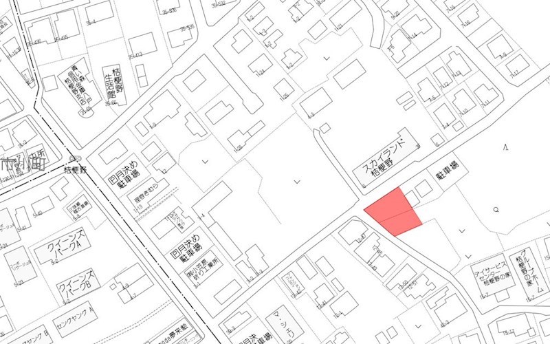 2010　八戸市大字市川町字桔梗野　土地 案内図
