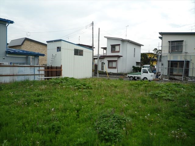 2022　八戸市松ヶ丘　土地 現地写真