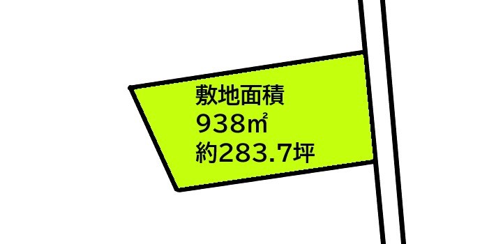 2032　三戸郡階上町大字角柄折字新田　土地 地形図