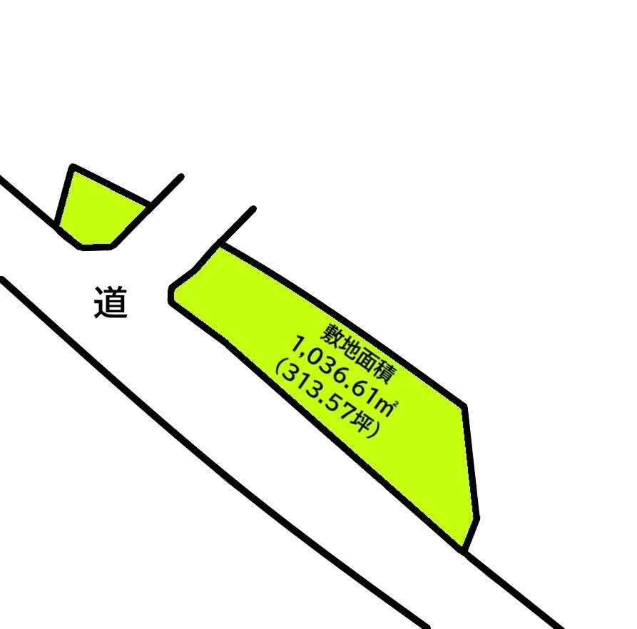 2078　上北郡東北町大字大浦字家ノ裏　土地 地形図