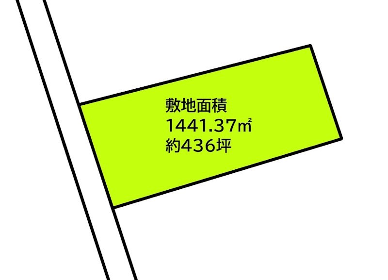 2079　八戸市大字市川町字橋向　土地 地形図
