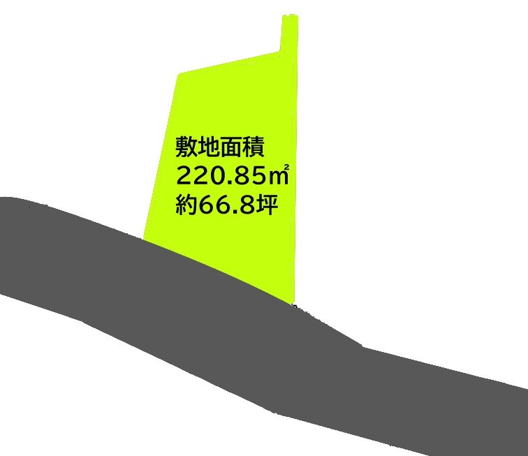 2101　青森県三戸郡南部町大字高瀬字上川原　土地 間取図・土地図