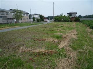 2180　三戸郡階上町蒼前西１丁目　土地※ただ今商談中です 現地写真