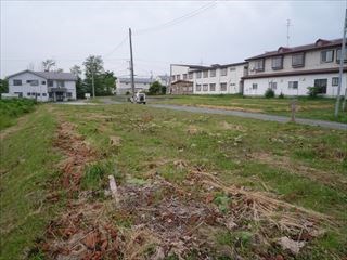 2180　三戸郡階上町蒼前西１丁目　土地※ただ今商談中です 現地写真