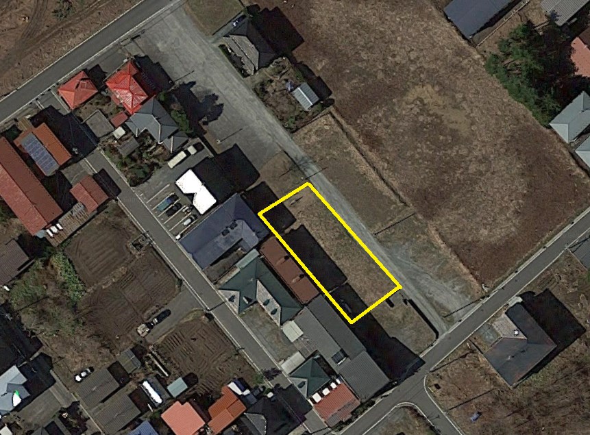 2180　三戸郡階上町蒼前西１丁目　土地※ただ今商談中です 航空写真