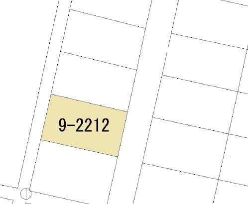 2199　青森県三戸郡階上町蒼前東２丁目 間取図・土地図