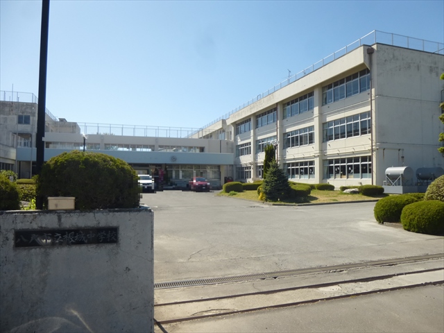 2522　八戸市根城1丁目　土地 八戸市立根城中学校