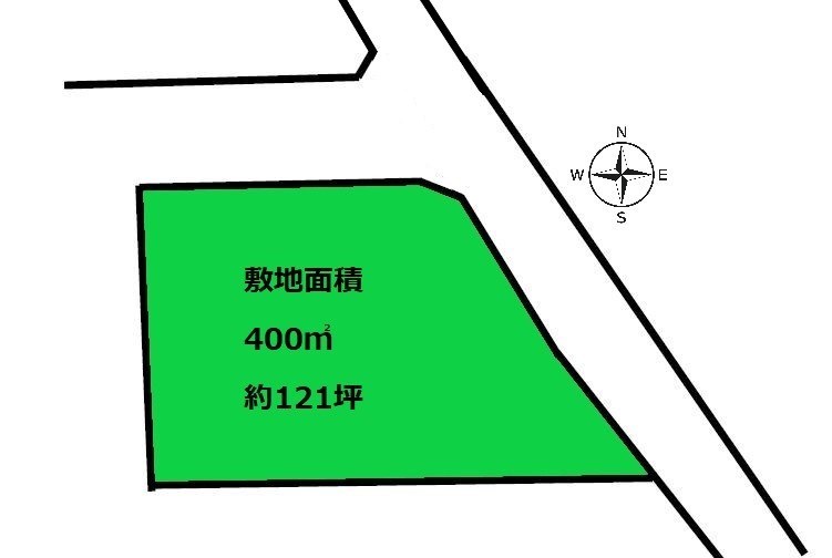 2283　上北郡おいらせ町神明前　土地※ただ今商談中です 案内図