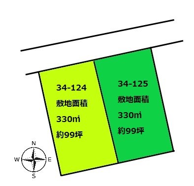 2466　三沢市六川目8丁目　土地 案内図