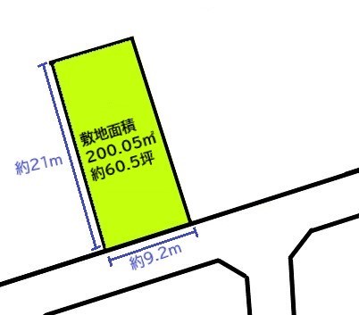2547　八戸市多賀台２丁目　土地 案内図