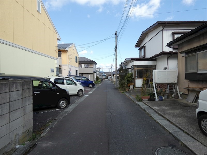 2550　八戸市根城2丁目　土地※ただ今商談中です 現地写真（前面道路含む現地写真）