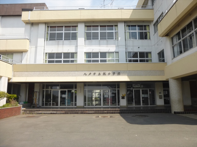 2515　八戸市大字鮫町字上盲久保　土地 八戸市立鮫小学校