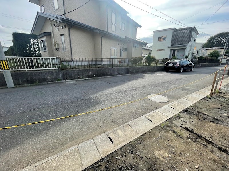 5468　クレイドルガーデン八戸市沼館第6・1号棟※ただいま商談中です 現地写真（前面道路含む現地写真）