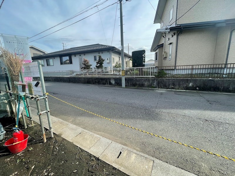5468　クレイドルガーデン八戸市沼館第6・1号棟※ただいま商談中です 現地写真（前面道路含む現地写真）