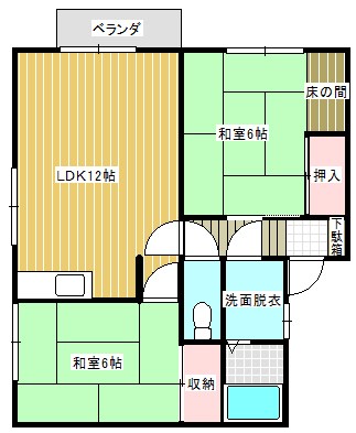 ＲＩＮコテージ 間取り