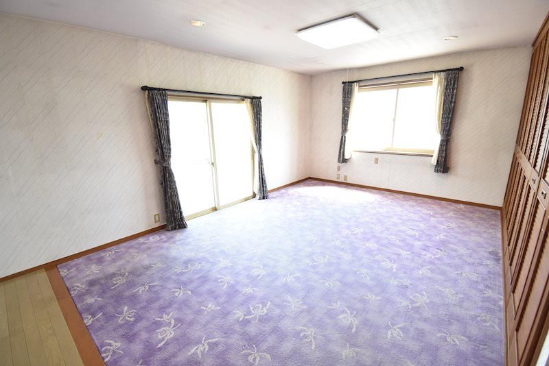 荒屋貸家 ベッドルーム