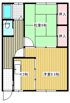 西沢アパート 間取り
