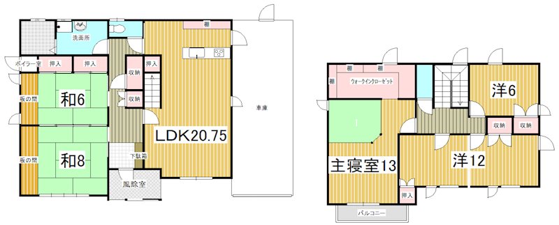 洋光台貸家 間取り