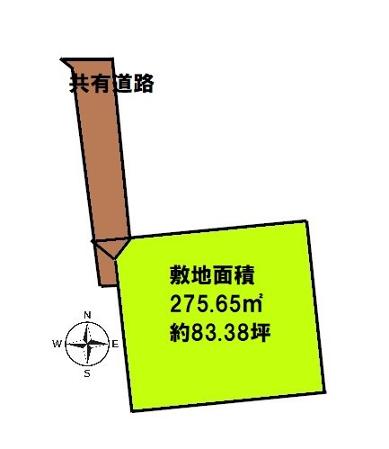 2473　八戸市下長４丁目　土地 案内図