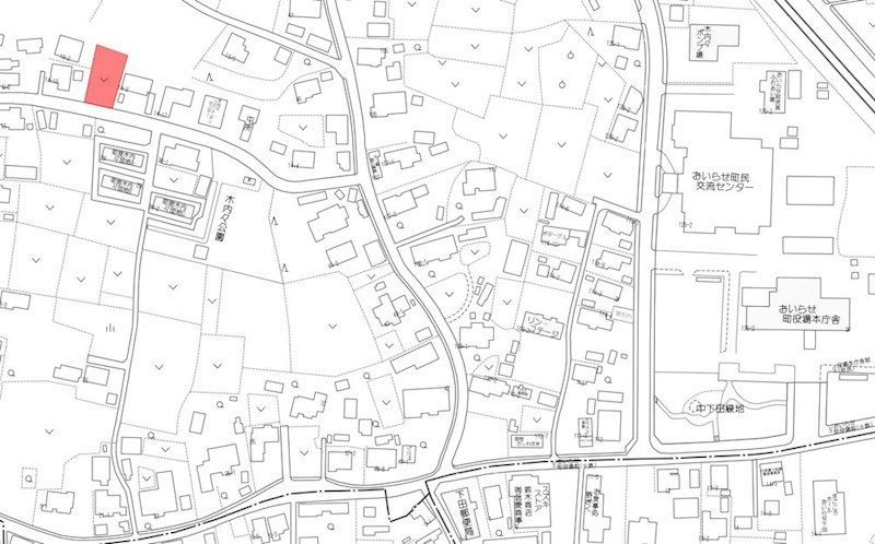 2481　おいらせ町中下田　土地※ただいま商談中です 区画図