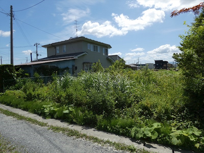 2517　八戸市大字尻内町字中根市　土地 現地写真