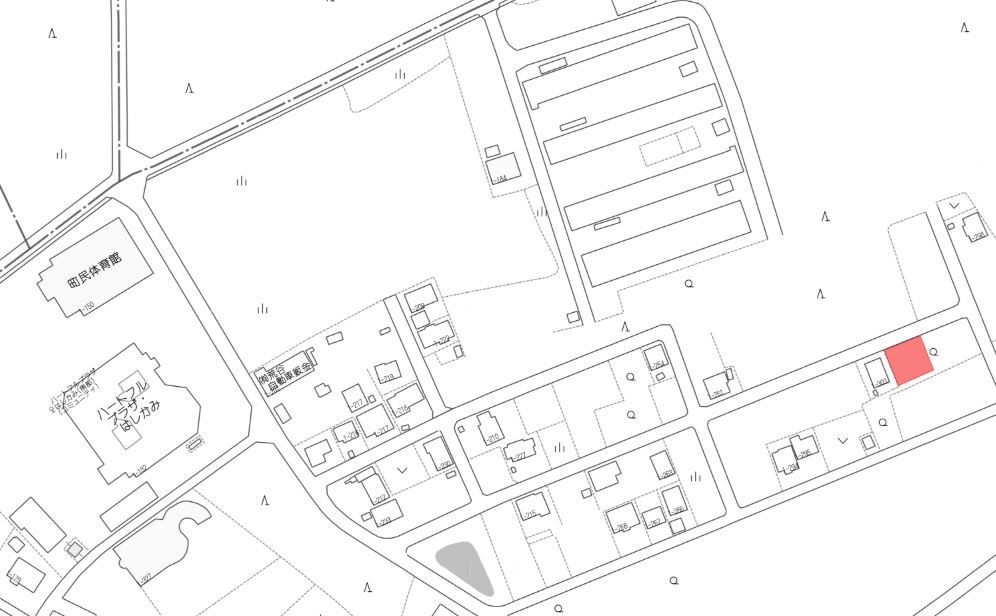 2526　三戸郡階上町大字道仏字天当平　土地 現地案内図