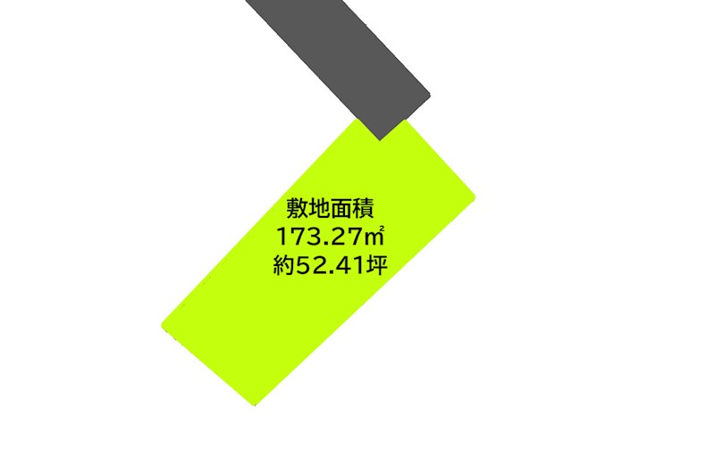 2534　八戸市日計2丁目　土地 間取図・土地図