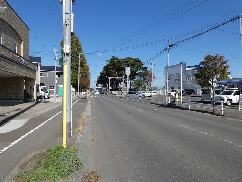 5450　クレイドルガーデン三沢市松園町第5　新築分譲住宅　1号棟※ただ今商談中です 現地写真（前面道路含む現地写真）