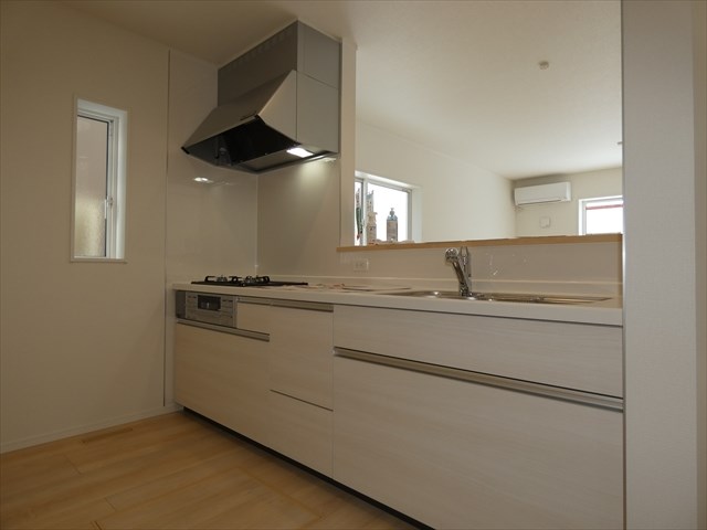 5452　クレイドルガーデン三沢市松園町第5　新築分譲住宅　3号棟※ただいま商談中です 内観写真（キッチン）
