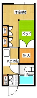 ぐれーすハイツ 間取り