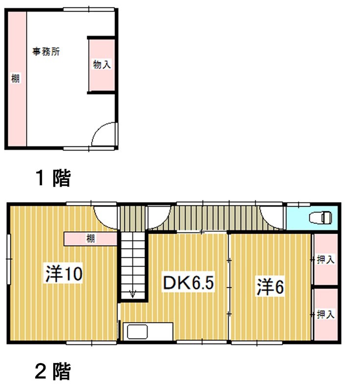 大久保アパート 間取り
