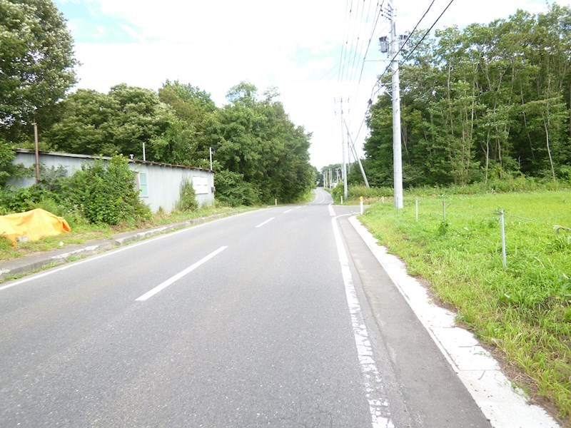 2276　三戸郡階上町大字角柄折字蝙蝠　　土地 現地写真（前面道路含む現地写真）