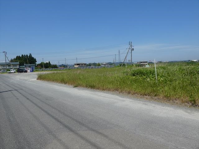 2375　上北郡おいらせ町境田　土地 現地写真
