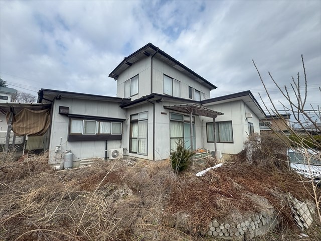 5525　八戸市大字沢里字休場　中古住宅 間取図・土地図