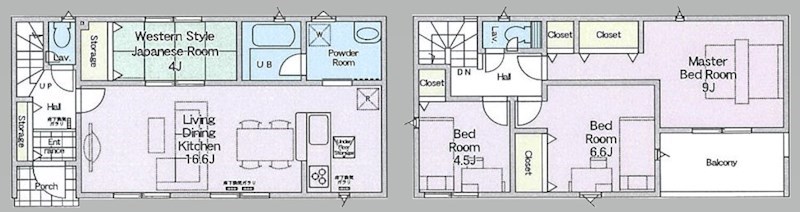 5545　クレイドルガーデン三沢市東町第2　新築分譲住宅　2号棟※ただいま商談中です 間取図・土地図