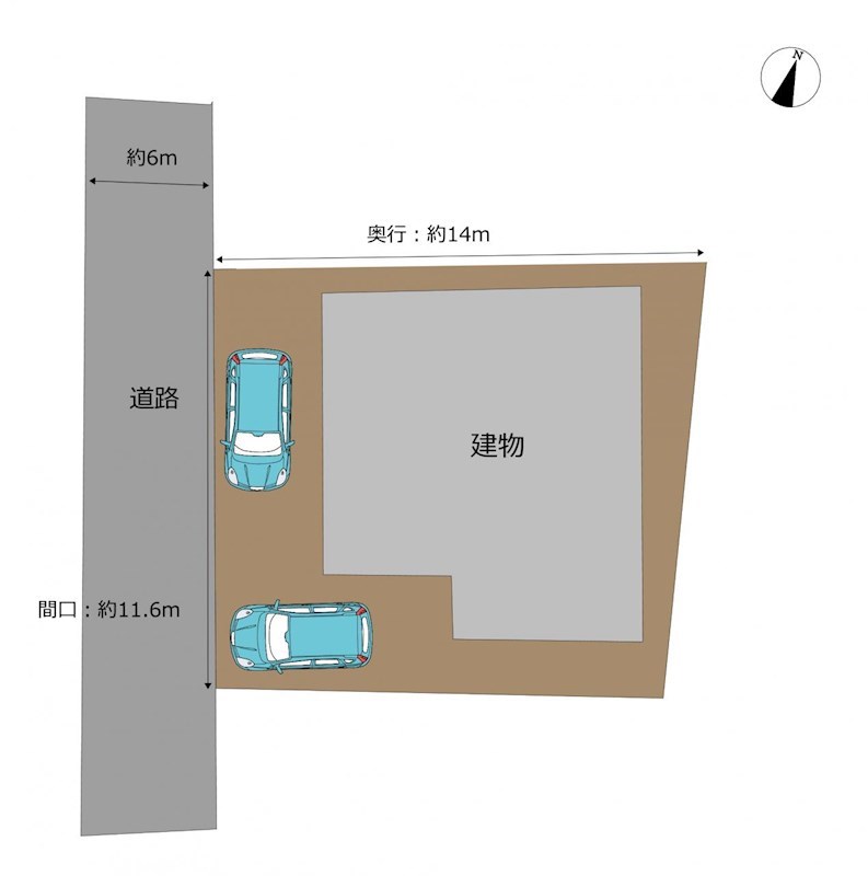 5534　三戸郡三戸町大字泉山字沢田ノ沢　中古住宅※ただま商談中です 全体区画図